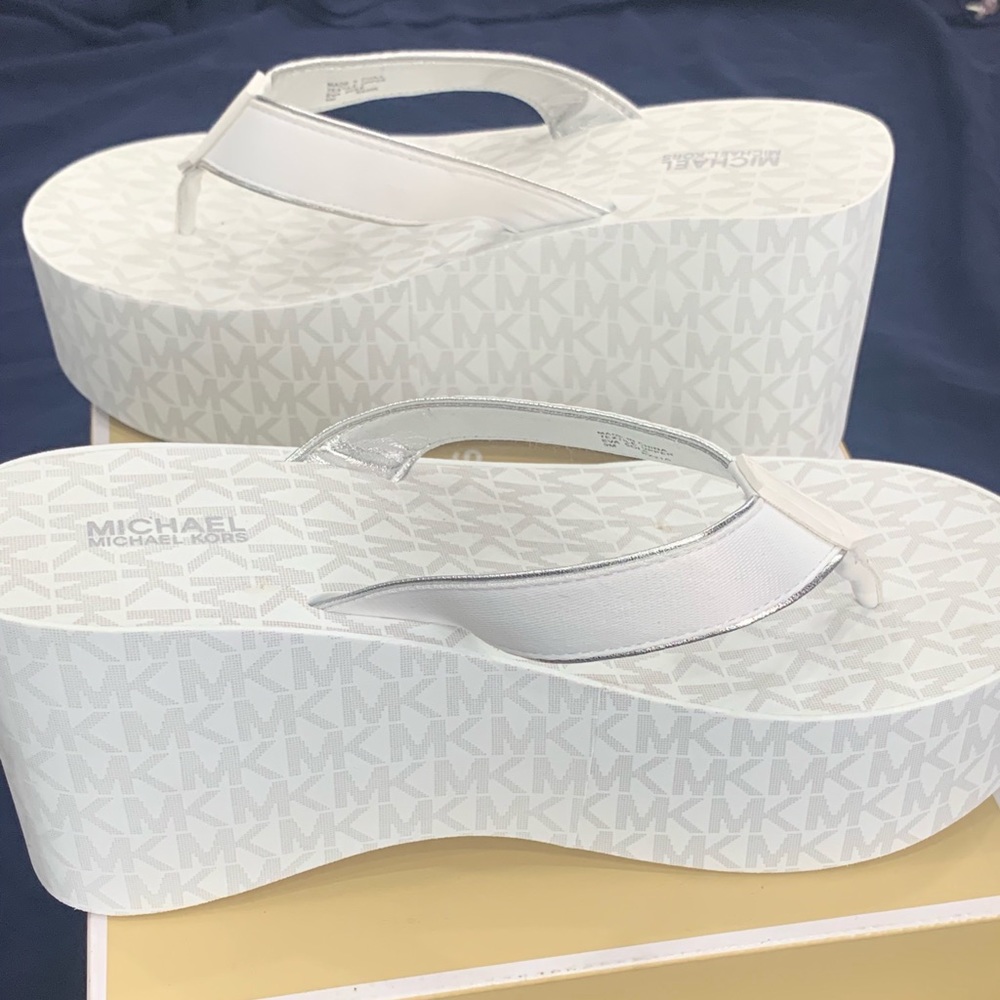 Mk wedge sandals